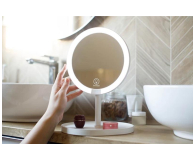 InnoGIO Lusterko kosmetyczne podświetlenie LED GioPerfect DIAMOND - 1147009 - zdjęcie 2